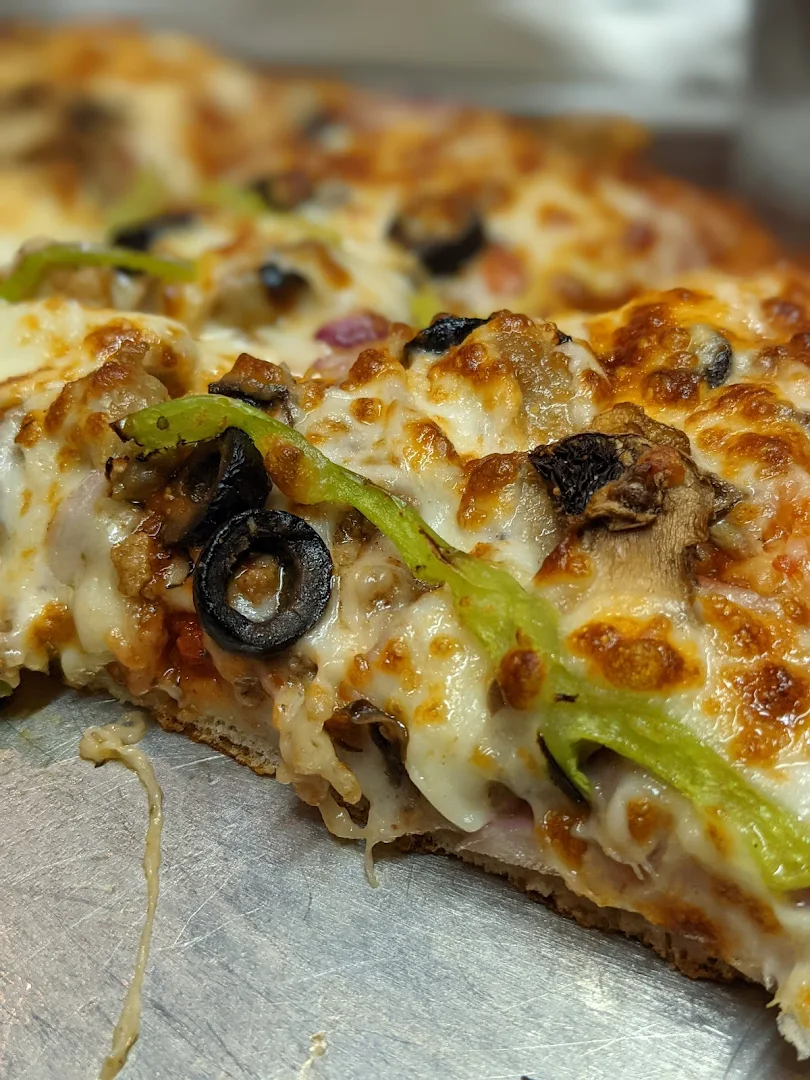 Pizza photo from customer