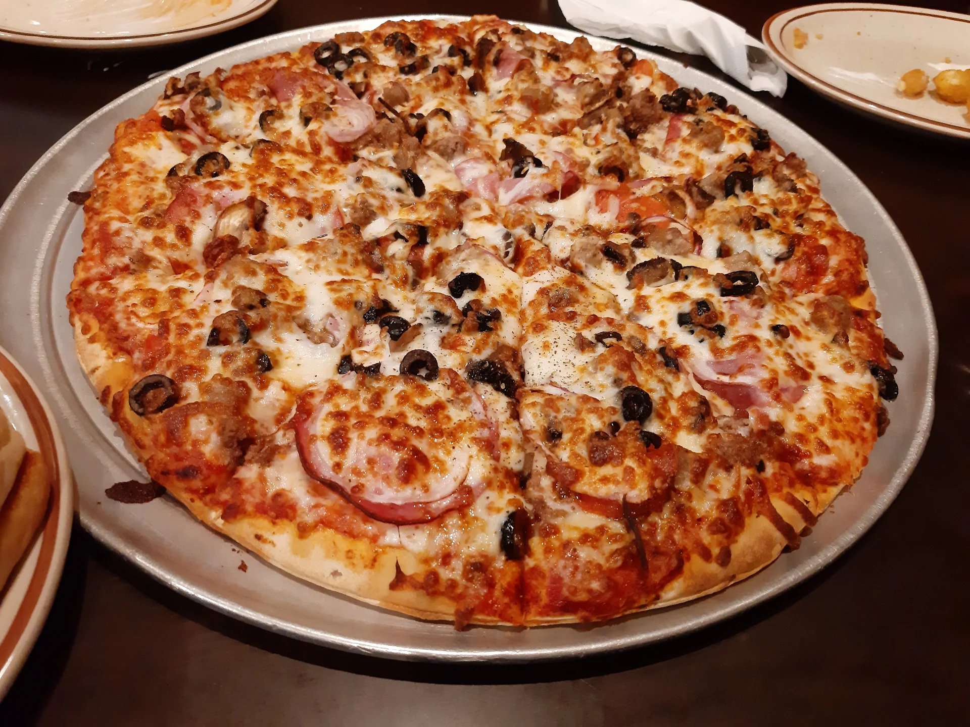 Pizza photo from customer