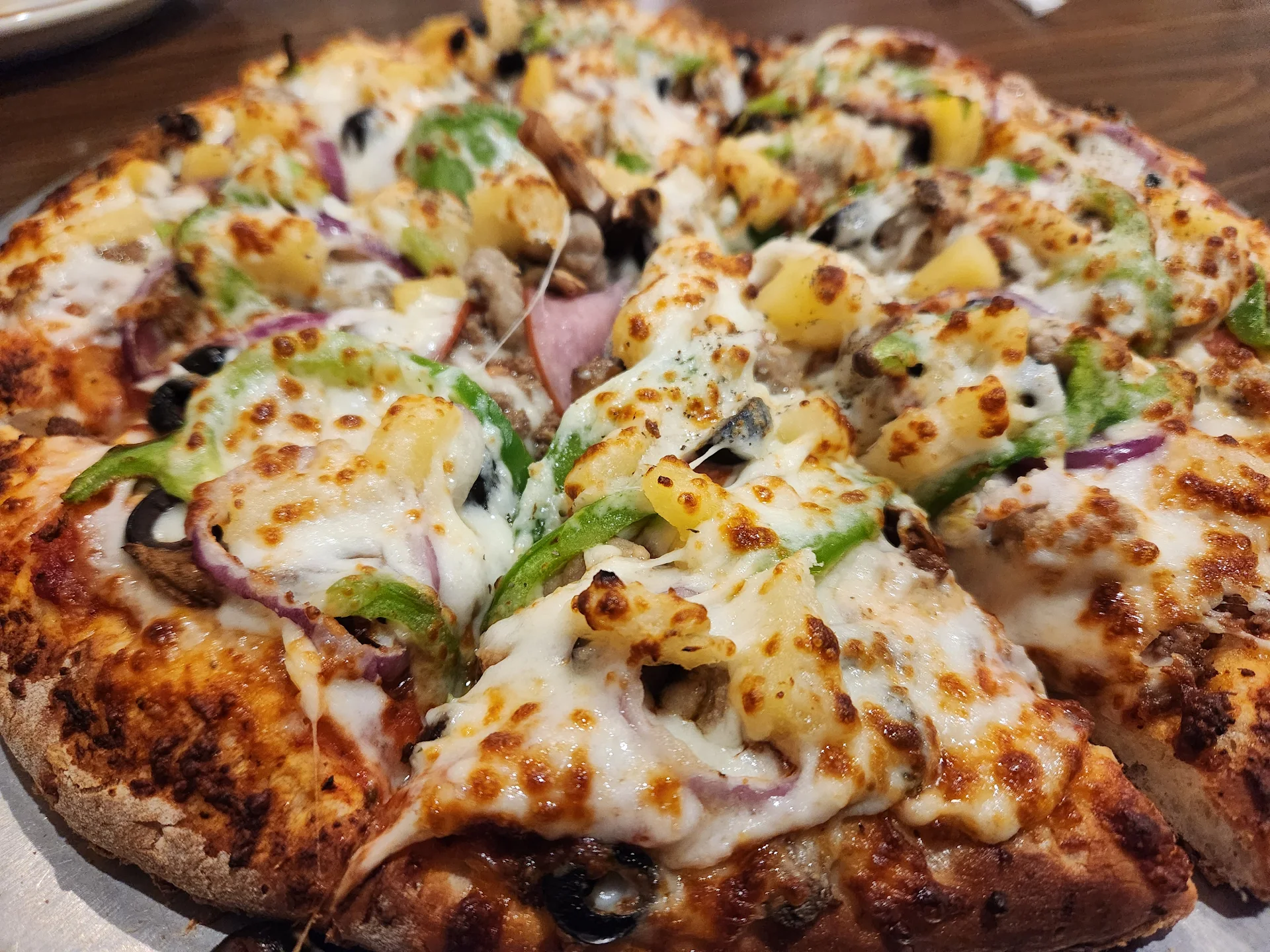 Pizza photo from customer