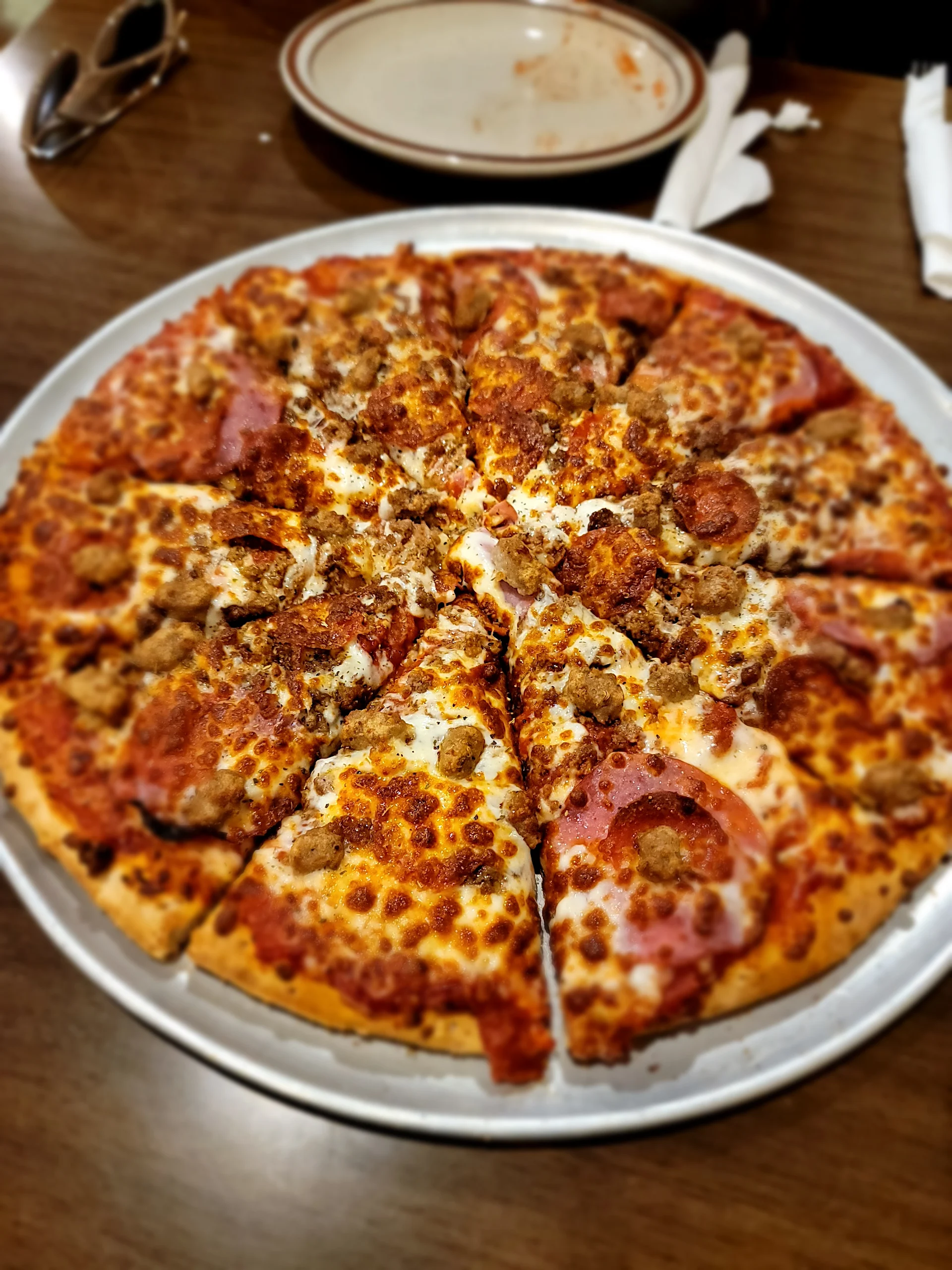 Pizza photo from customer