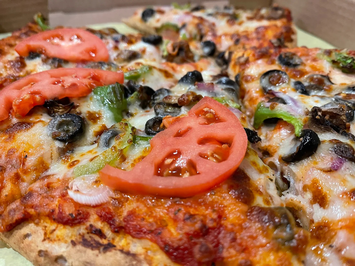 Pizza photo from customer